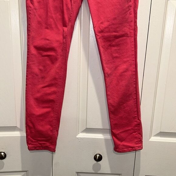 Rag & bone high rise bull pink skinny ankle jeans pants, Size 24 - Picture 4 of 12